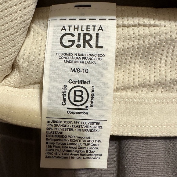 Athleta Girl Just Right Adjustable Bra Size Medium 8-10 - Picture 3 of 4